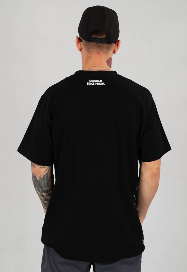 T-shirt Mass LV czarny