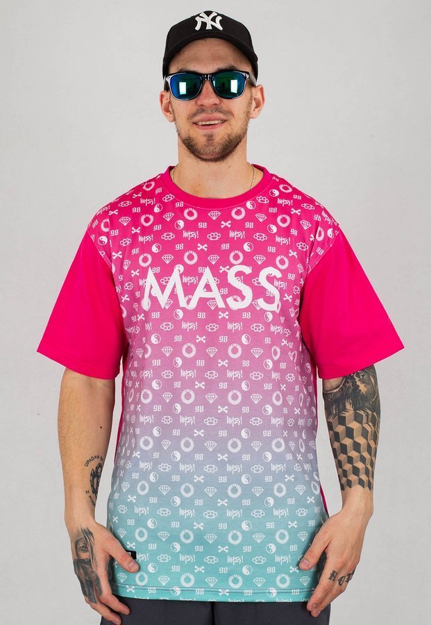 T-shirt Mass LV różowy