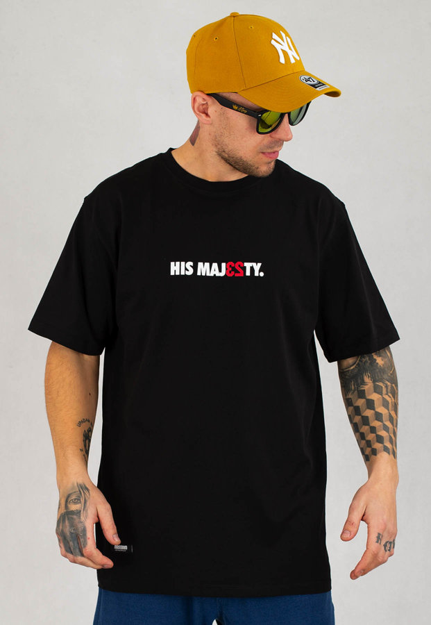 T-shirt Mass Majesty czarny