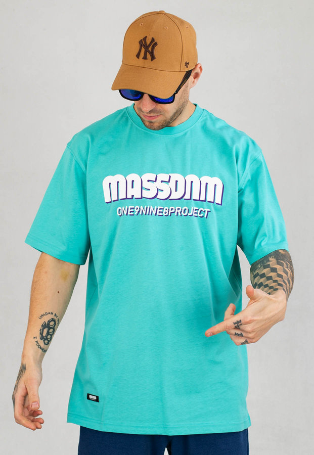 T-shirt Mass Order turkusowy