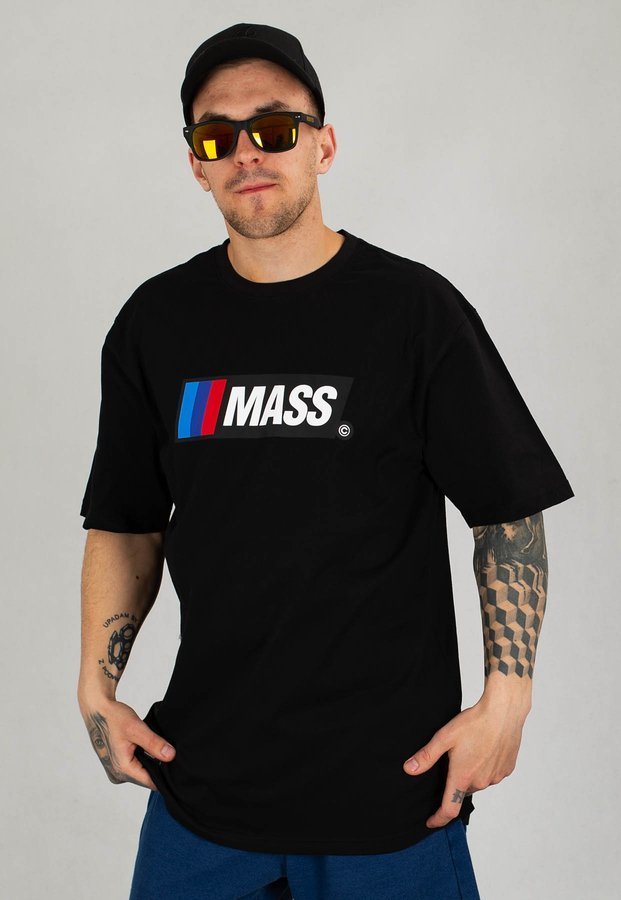 T-shirt Mass Pitstop czarny