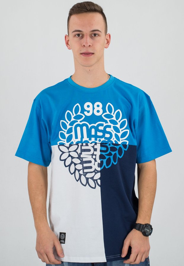 T-shirt Mass Puzzle niebieski
