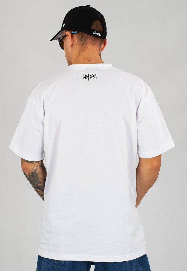 T-shirt Mass Signature Small Logo biały