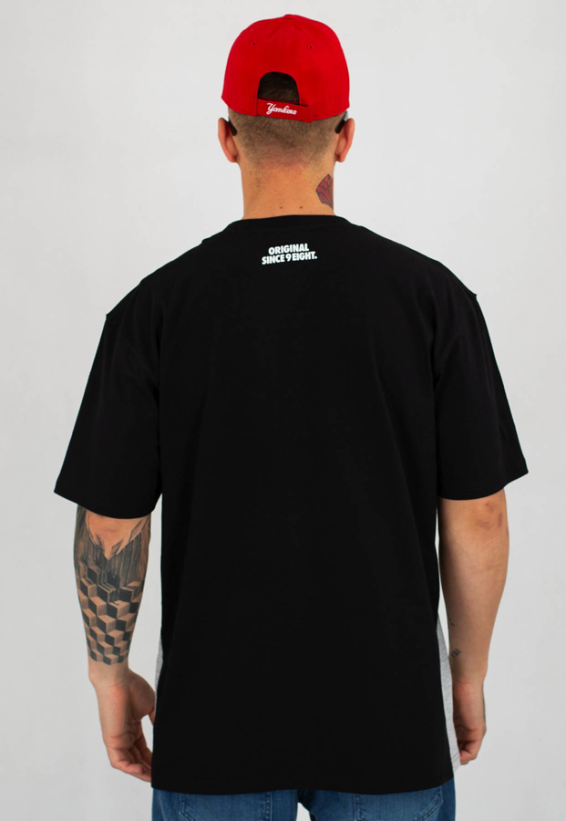 T-shirt Mass T3 czarno grafitowy