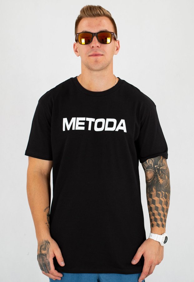 T-shirt Metoda Name czarny