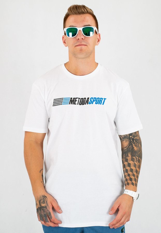 T-shirt Metoda Race biały