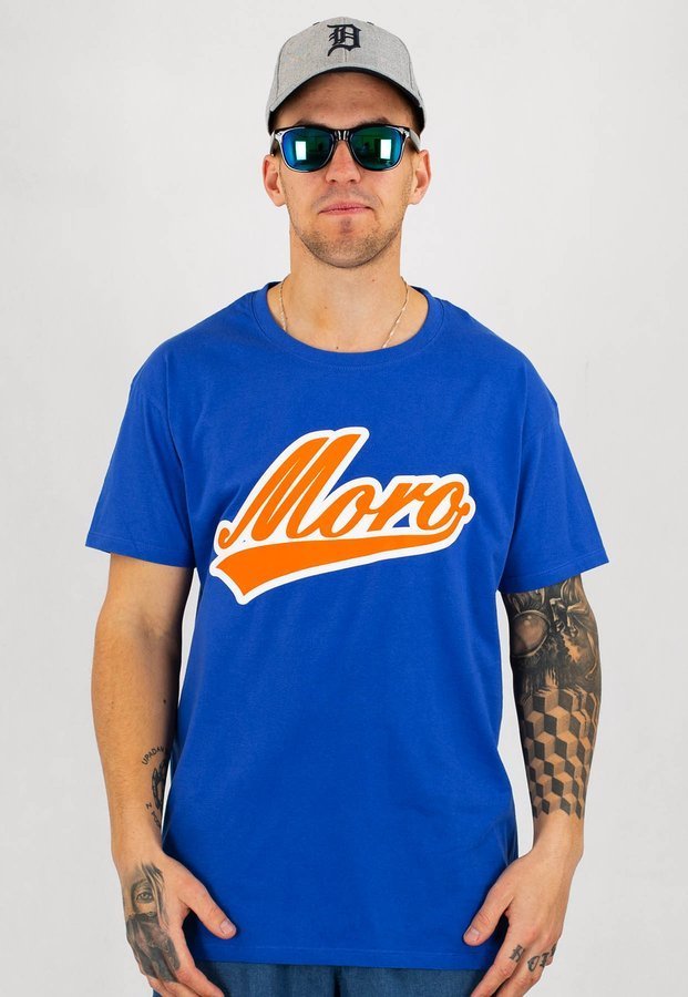 T-shirt Moro Sport Baseball HD niebieski
