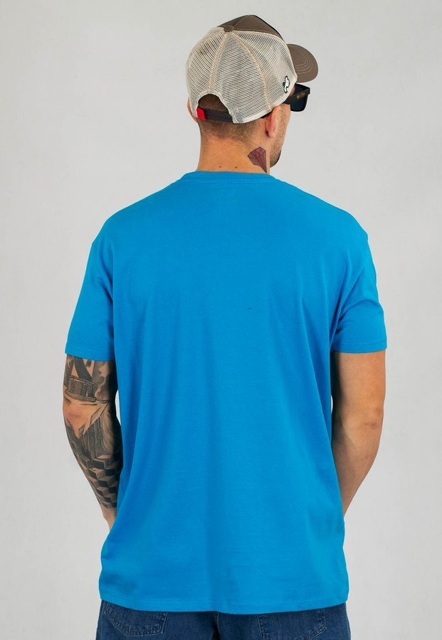 T-shirt Moro Sport Baseball błękitny