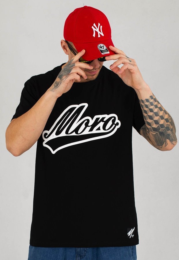 T-shirt Moro Sport Baseball czarny