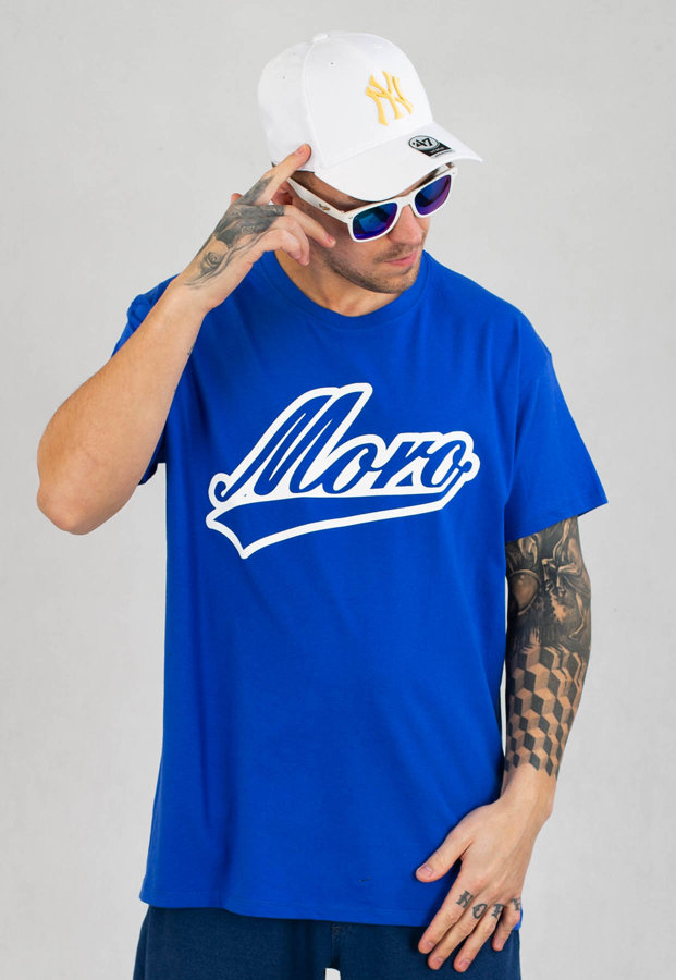 T-shirt Moro Sport Baseball niebieski