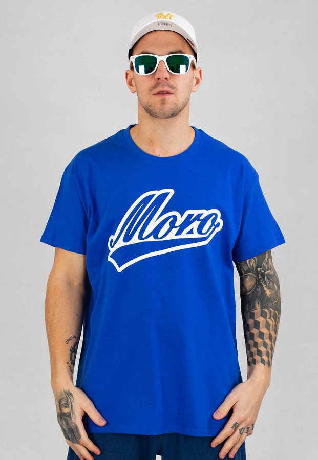 T-shirt Moro Sport Baseball niebieski