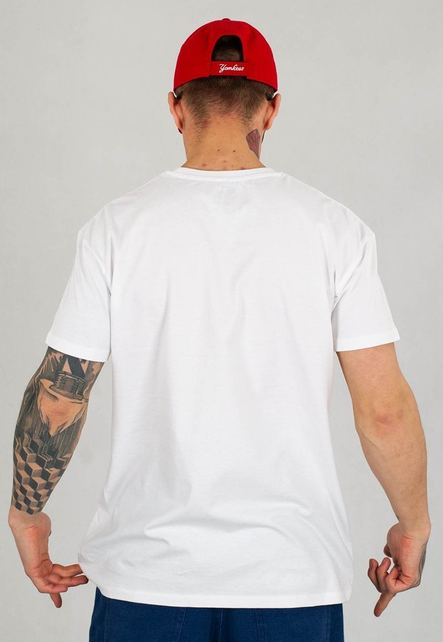 T-shirt Moro Sport Brush biały