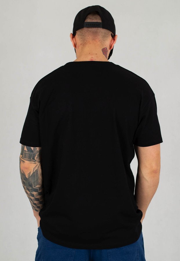 T-shirt Moro Sport Dots czarny