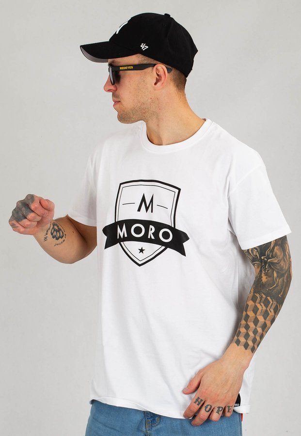 T-shirt Moro Sport M Moro biały