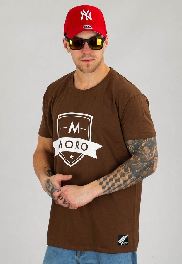 T-shirt Moro Sport M Moro brązowy