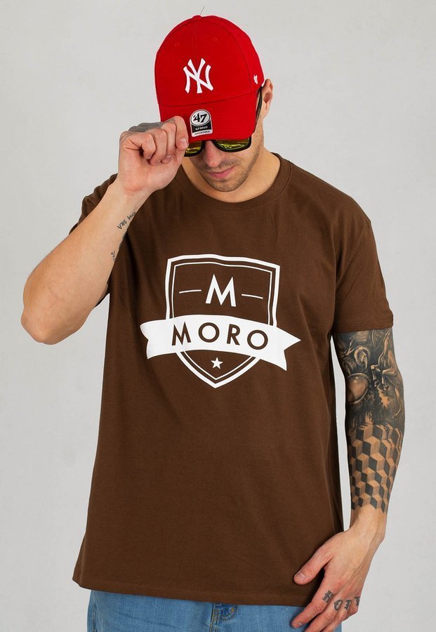 T-shirt Moro Sport M Moro brązowy