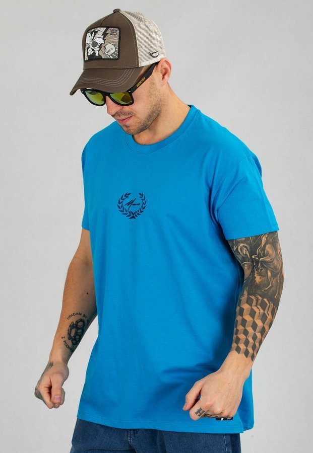 T-shirt Moro Sport Mini Paris Laur błękitny