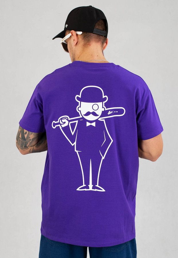 T-shirt Moro Sport Mobster fioletowy