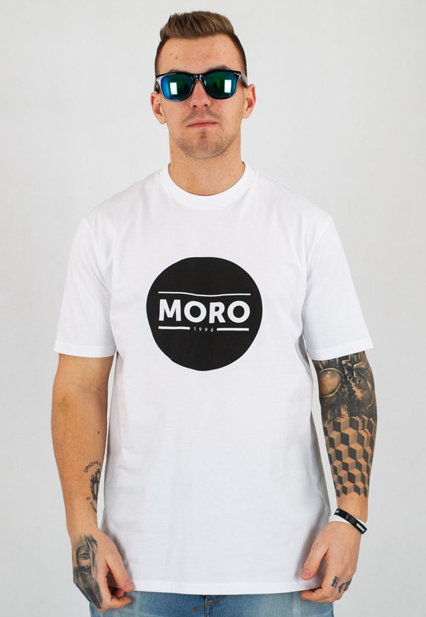 T-shirt Moro Sport Moro Circle Moro biały