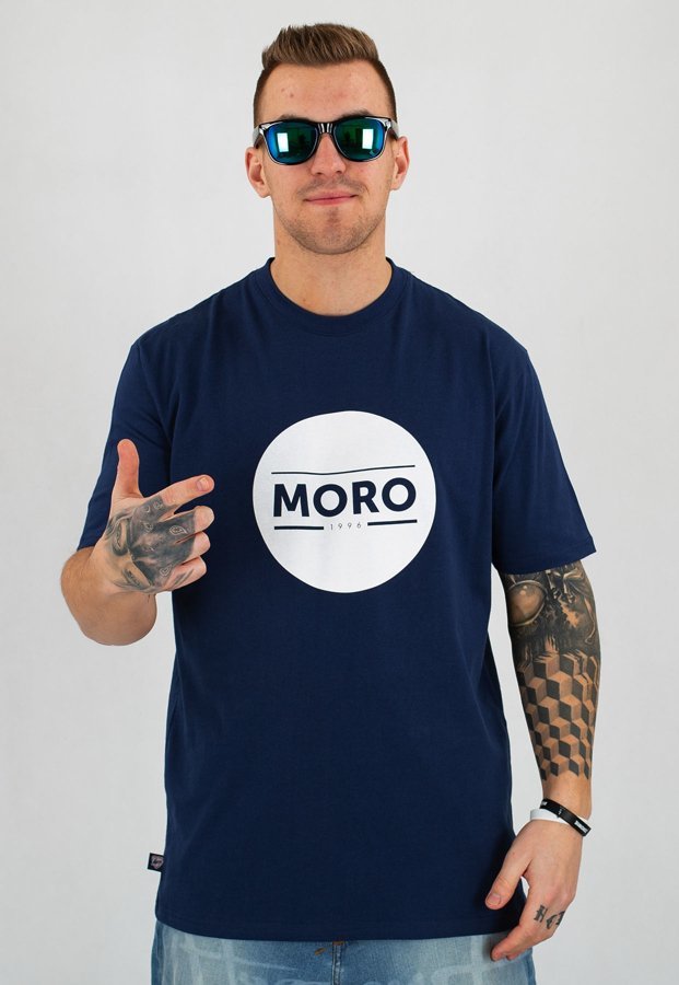 T-shirt Moro Sport Moro Circle Moro granatowy