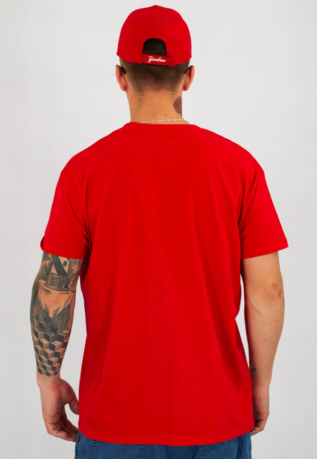T-shirt Moro Sport Moro Holiday Slant Tag czerwony