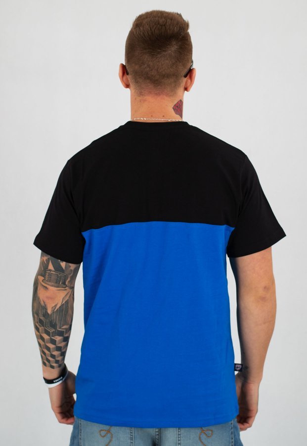 T-shirt Moro Sport Moro Line 18 niebieski dół