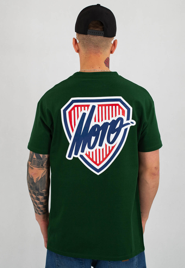 T-shirt Moro Sport Moro Mini Shield zielony