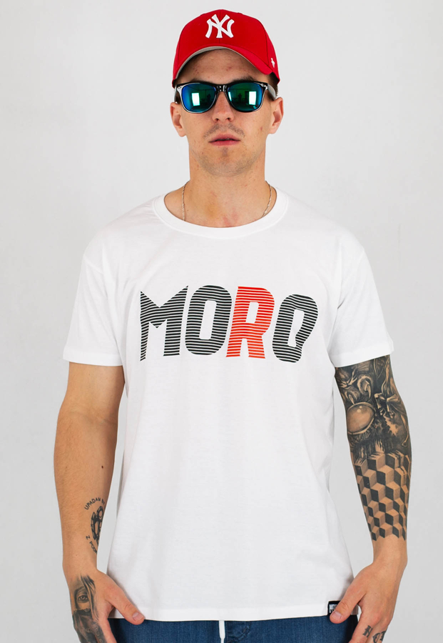 T-shirt Moro Sport Moro Snip biały
