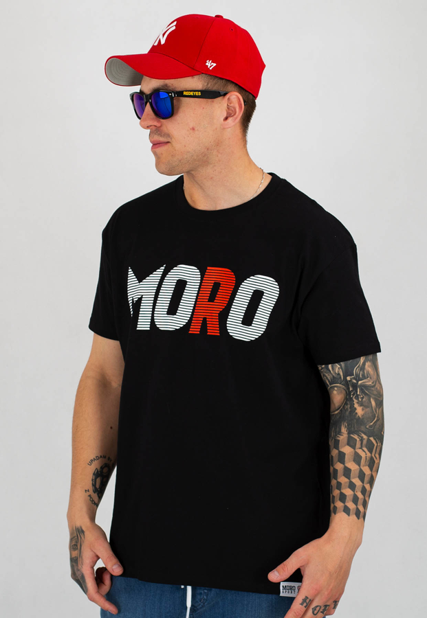 T-shirt Moro Sport Moro Snip czarny