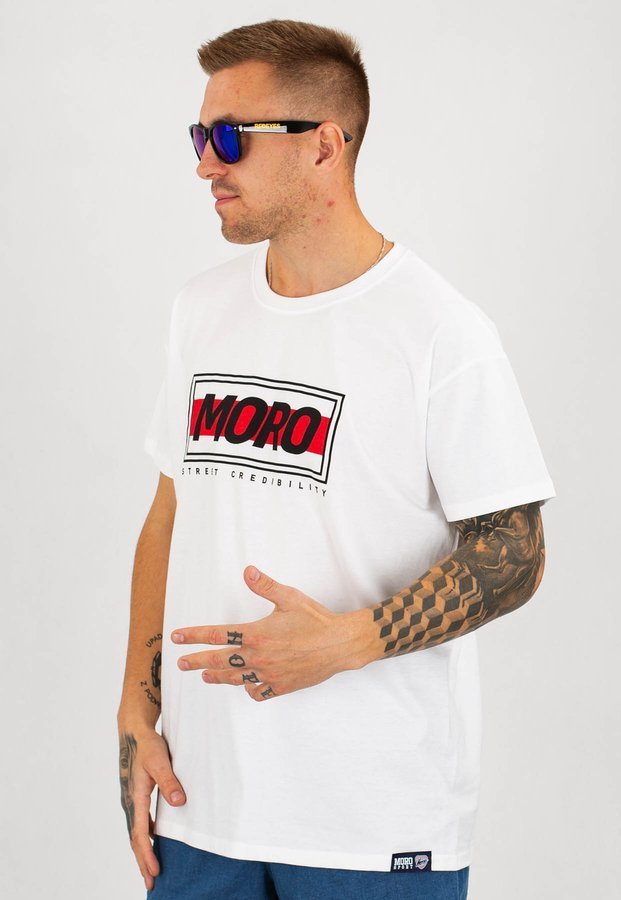 T-shirt Moro Sport Moro Street Credibility biały