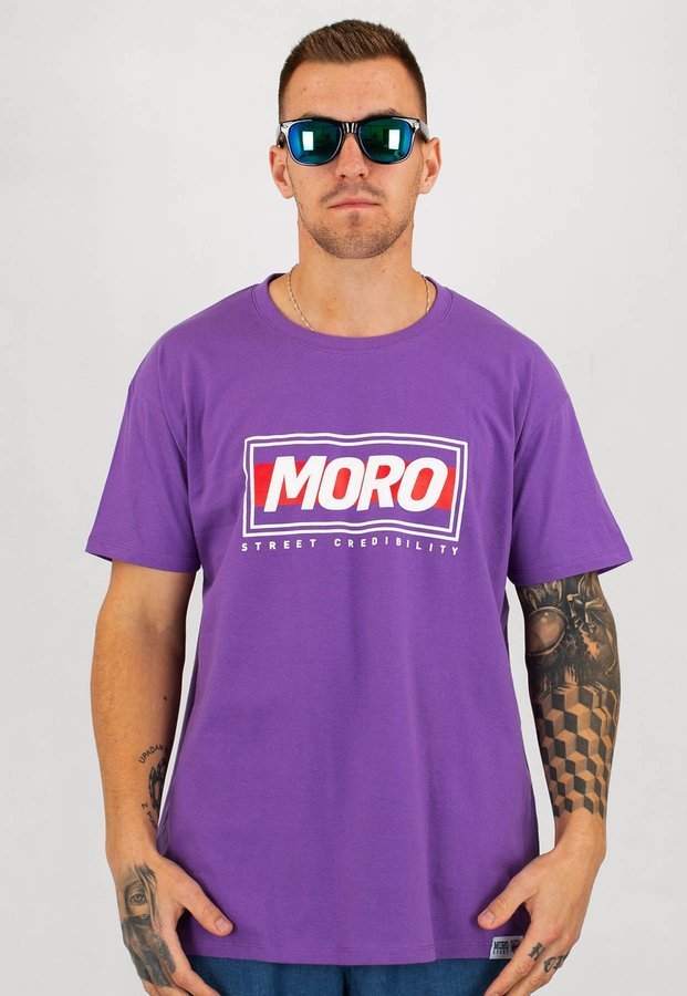 T-shirt Moro Sport Moro Street Credibility fioletowy