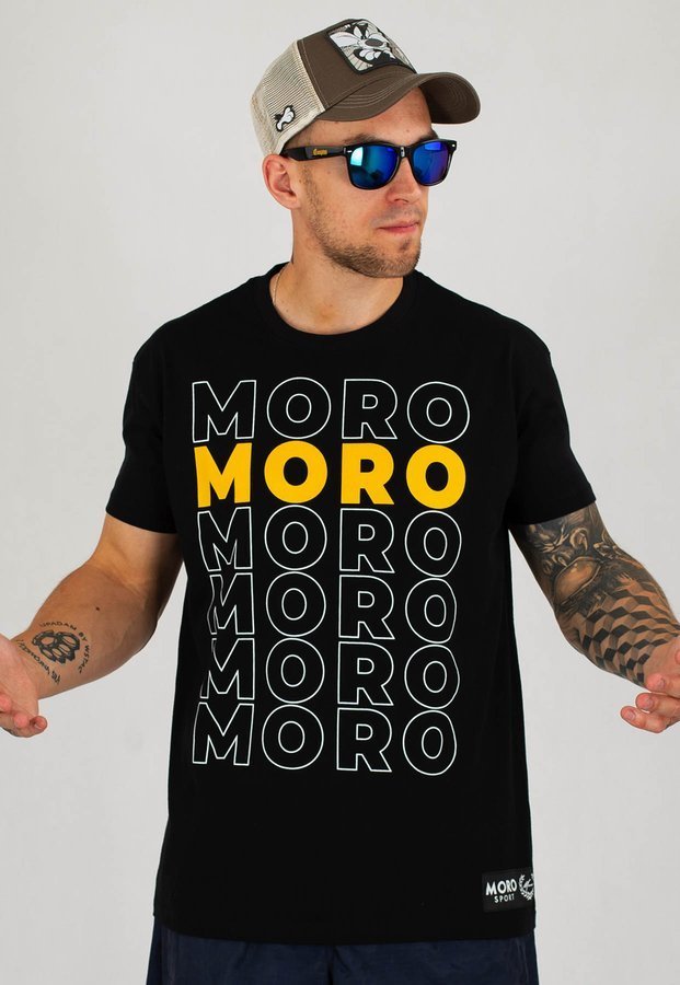 T-shirt Moro Sport Multi Moro czarny