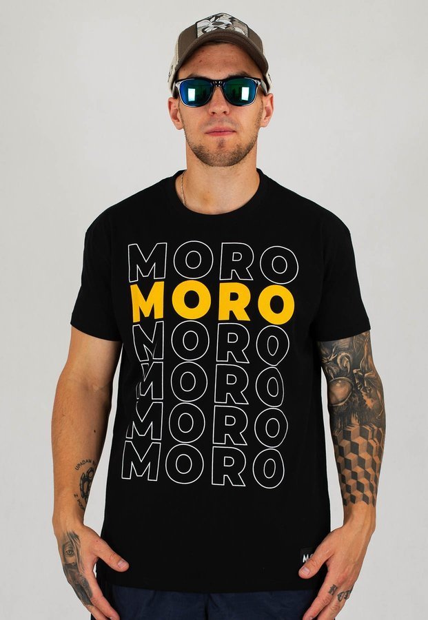 T-shirt Moro Sport Multi Moro czarny