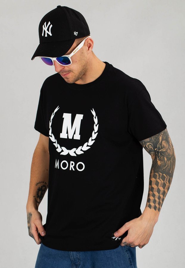 T-shirt Moro Sport New Laur czarny