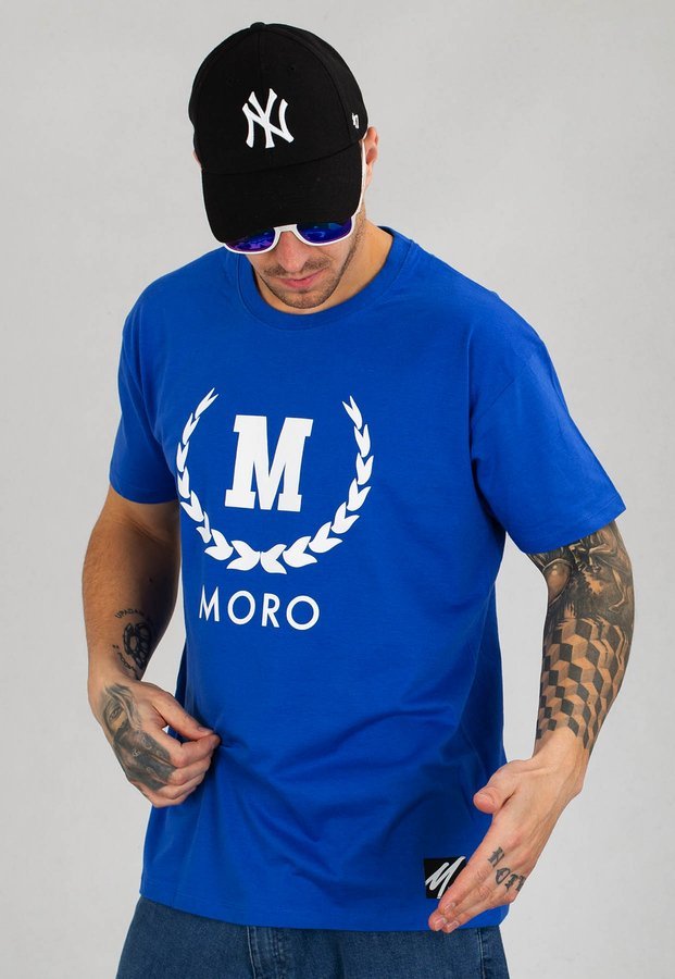 T-shirt Moro Sport New Laur niebieski
