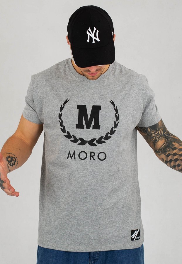 T-shirt Moro Sport New Laur szary