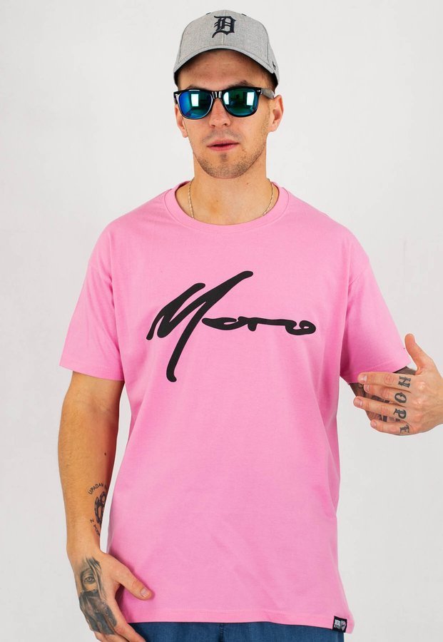 T-shirt Moro Sport Paris różowy