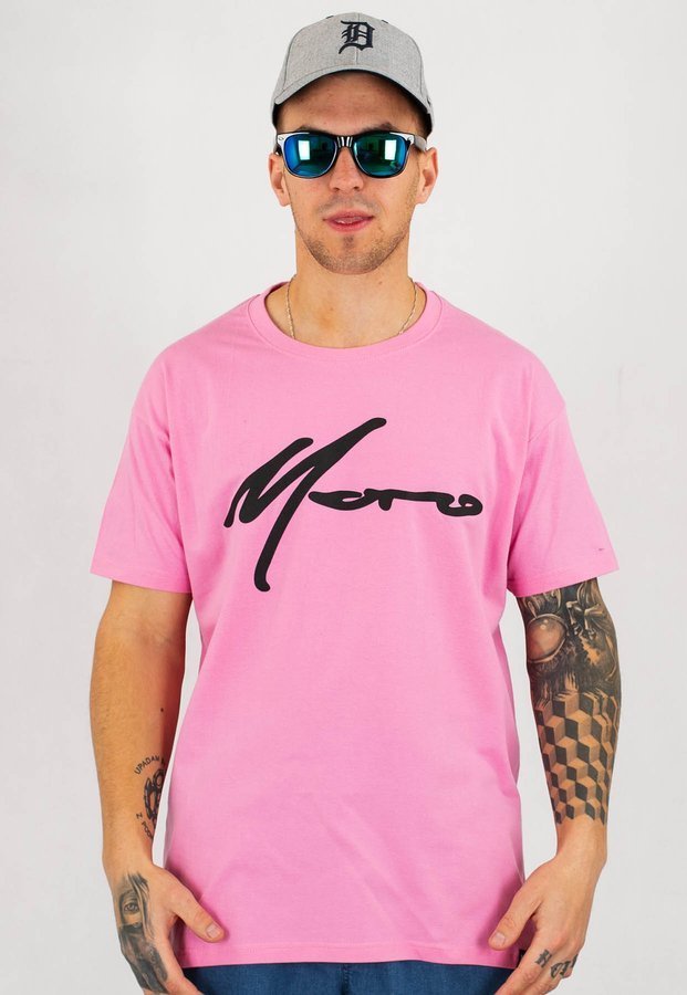 T-shirt Moro Sport Paris różowy