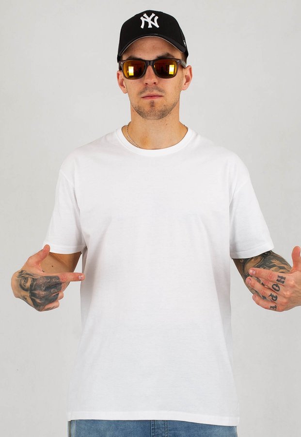T-shirt Niemaloga 190 One Color biały