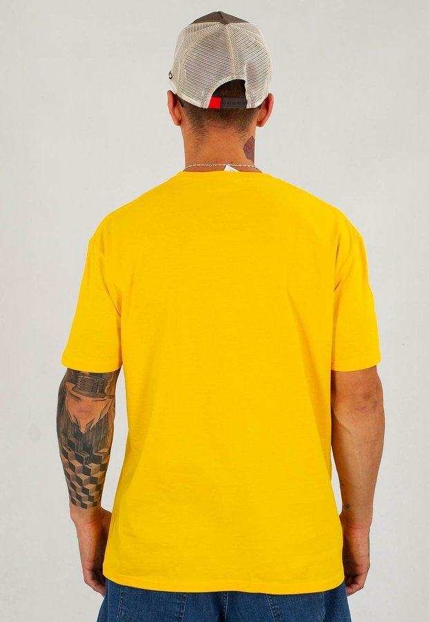 T-shirt Niemaloga 190 One Color żółty