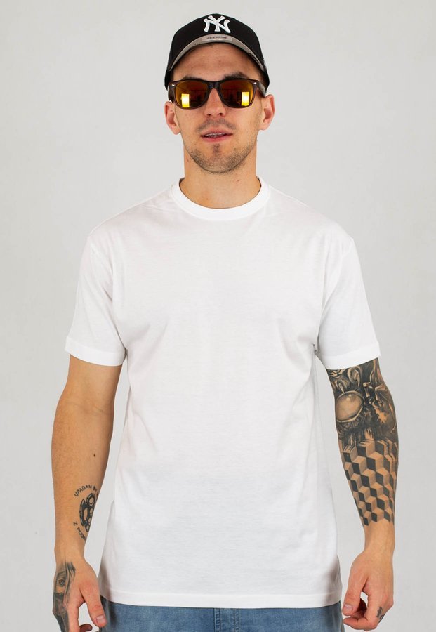 T-shirt Niemaloga Slim 150 Smooth biały