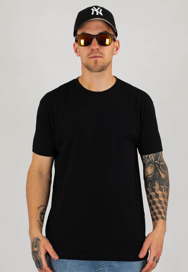 T-shirt Niemaloga Slim 150 Smooth czarny