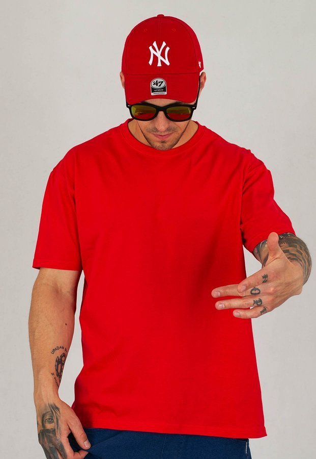 T-shirt Niemaloga Slim 150 Smooth czerwony