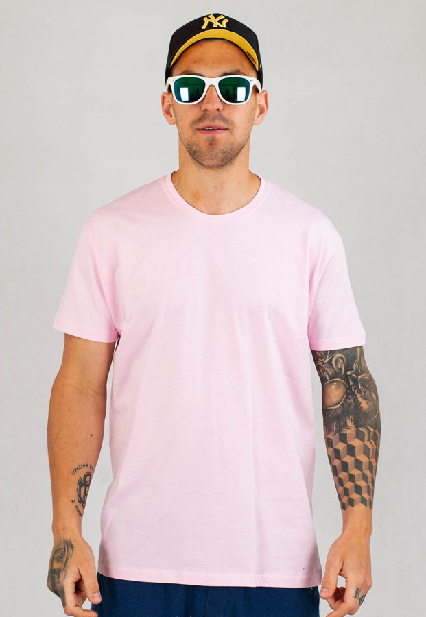 T-shirt Niemaloga Slim 150 Smooth różowy