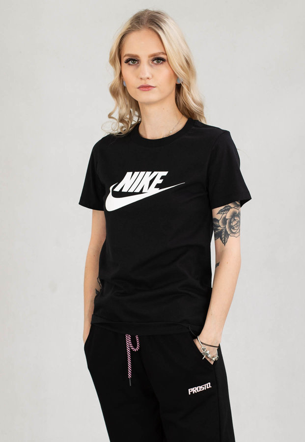 T-shirt Nike NSW Essential Icon Futura BV6169-010 czarny