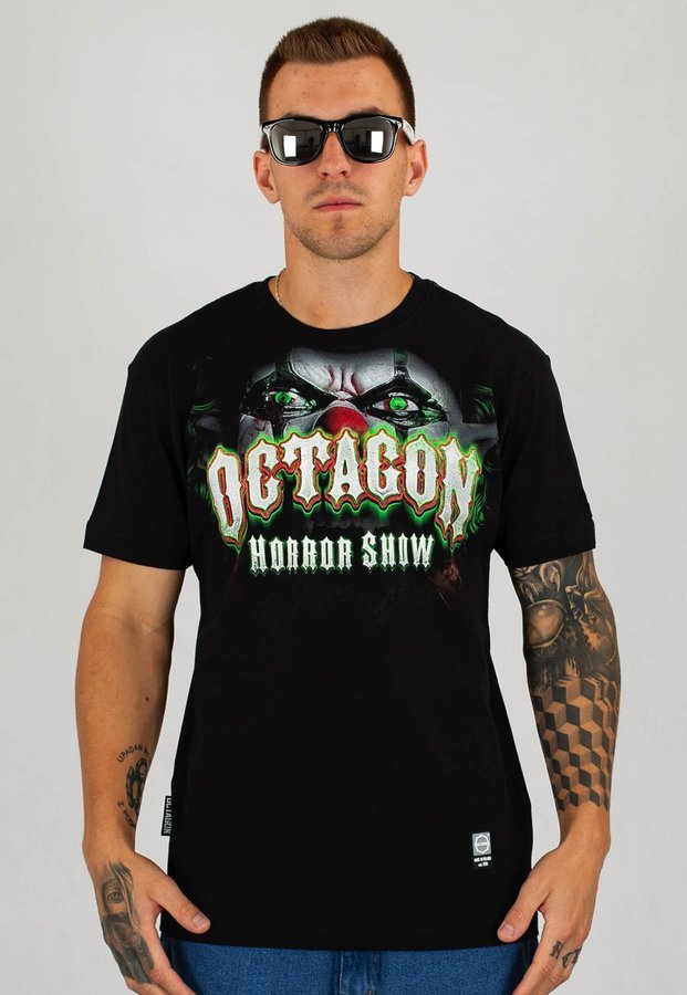 T-shirt Octagon Horror Show czarny