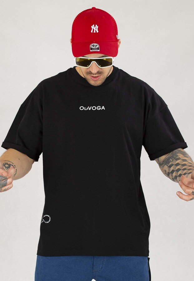 T-shirt Olavoga Morphic czarny