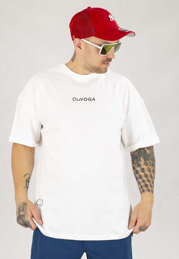 T-shirt Olavoga Morphic ecru