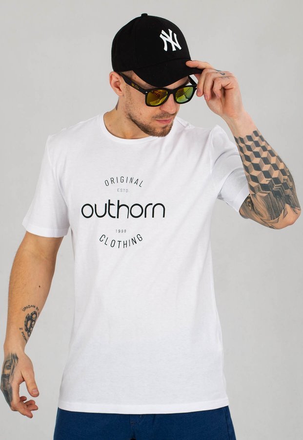 T-shirt Outhorn TSM600A biały