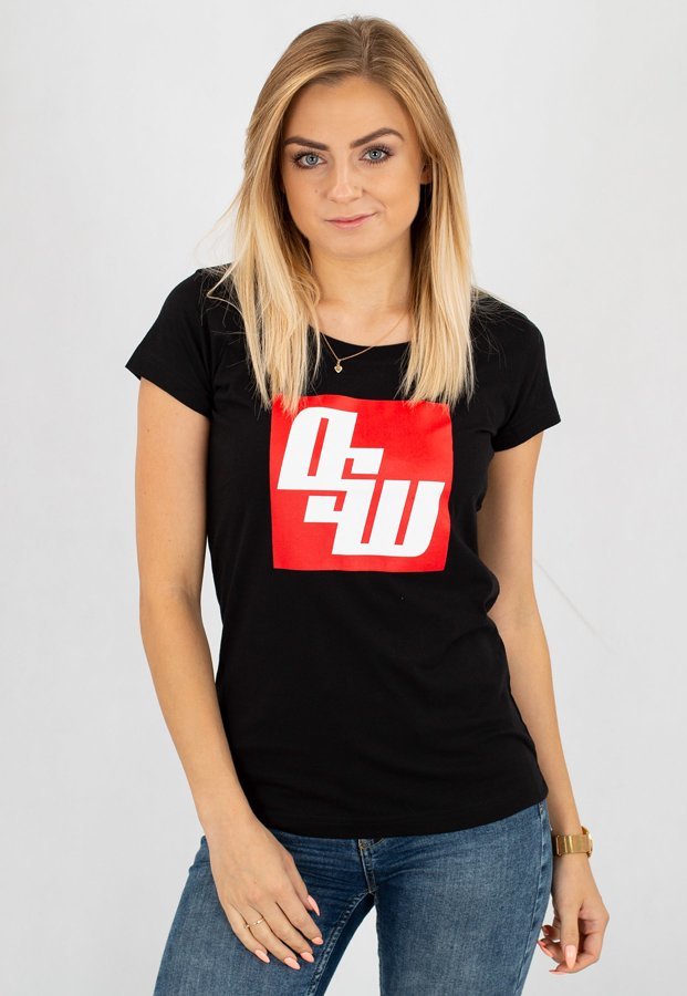 T-shirt Outsidewear Logo czarny